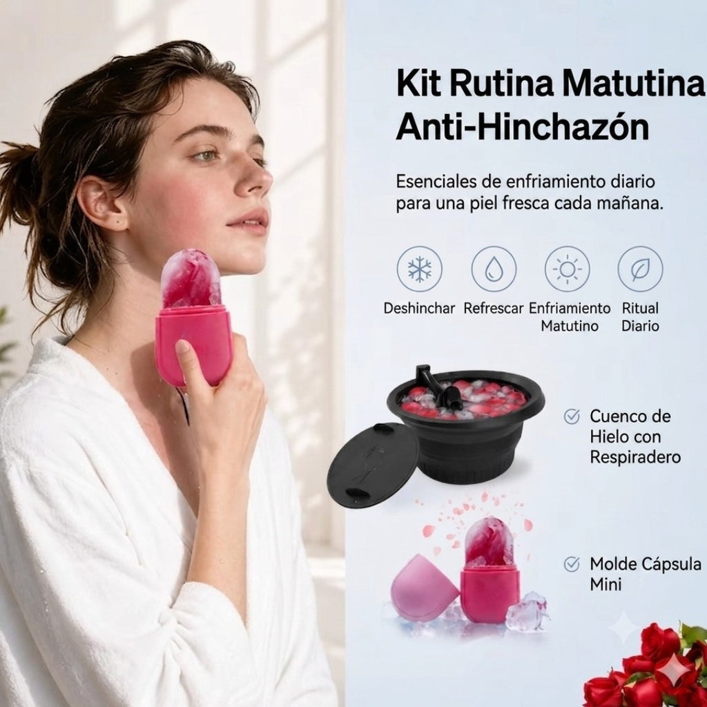 Vascé™ — Kit Completo de Crioterapia Facial