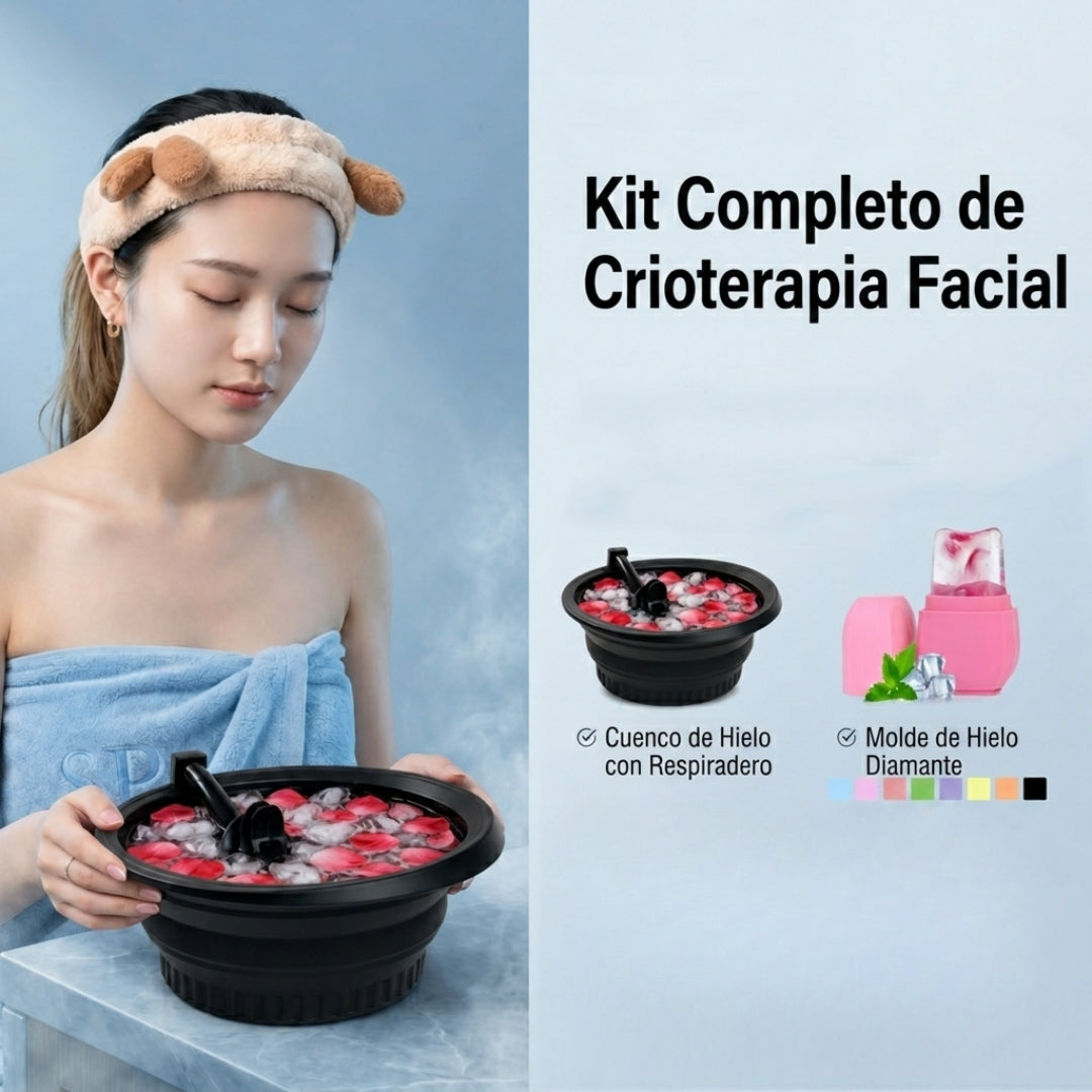 Vascé™ — Kit Completo de Crioterapia Facial